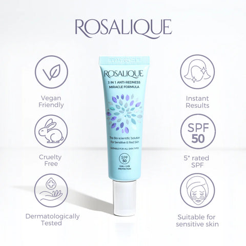 ROSALIQUE ROSALIQUE 3IN1 ANTI REDNESS MIRACLE FORMULA 30ML