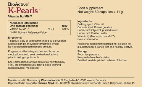 Pharma Nord BioActive K-Pearls 60 Capsules