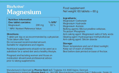 Pharma Nord BioActive Magnesium 150 Tablets