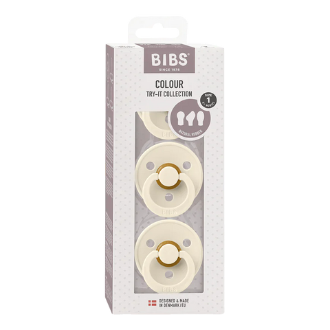BIBS Colour Pacifier New Baby Try-It Collection
