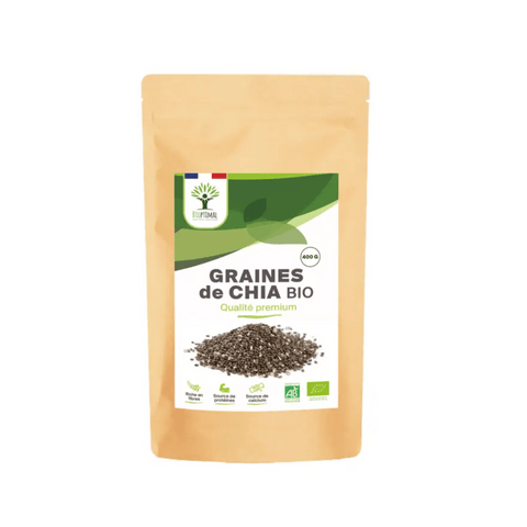 Bioptimal Organic Chia Seeds 400g