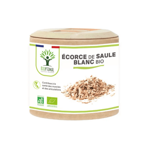 Bioptimal Organic White Willow Bark - 60 Caps