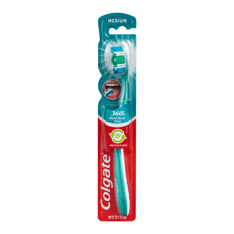 Colgate 360 Compact Toothbrush - Medium