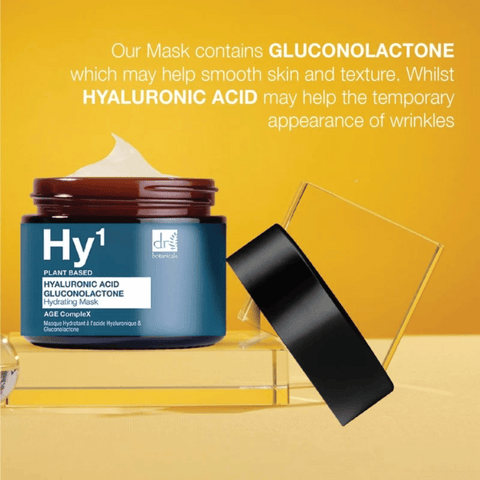 Dr Botanicals Hyaluronic Acid & Gluconolactone Mask 60ml