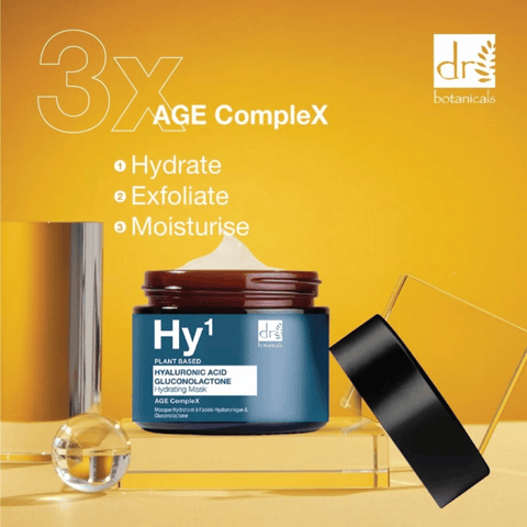 Dr Botanicals Hyaluronic Acid & Gluconolactone Mask 60ml