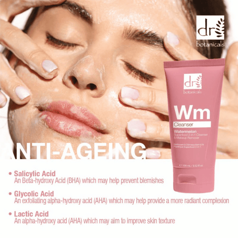 Dr Botanicals Watermelon Superfood 2-in-1 Cleanser 100ml