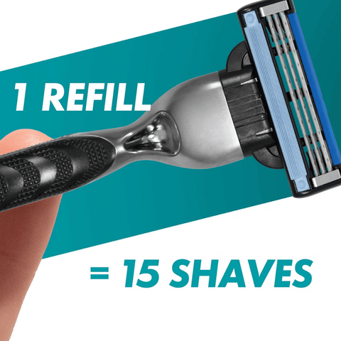 Gillette Mach3 Razor Blades 4's