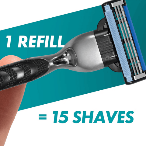 Gillette Mach3 Razor Blades 4's