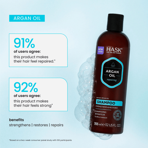 HASK Argan Oil Repairing Shampoo 355ml