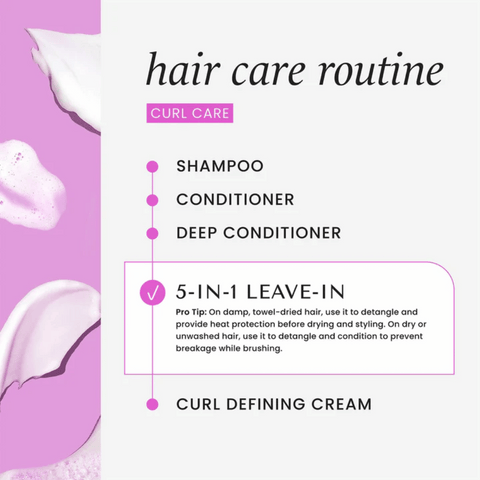HASK Curl Care Detangling 5-in-1 Leave-In Spray 175ml