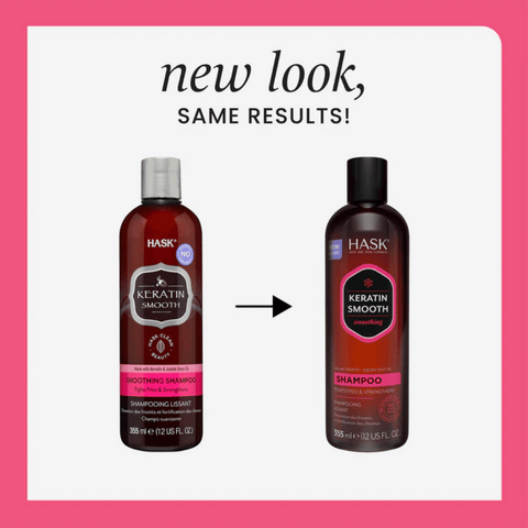 HASK Keratin Protein Smoothing Shampoo 355ml