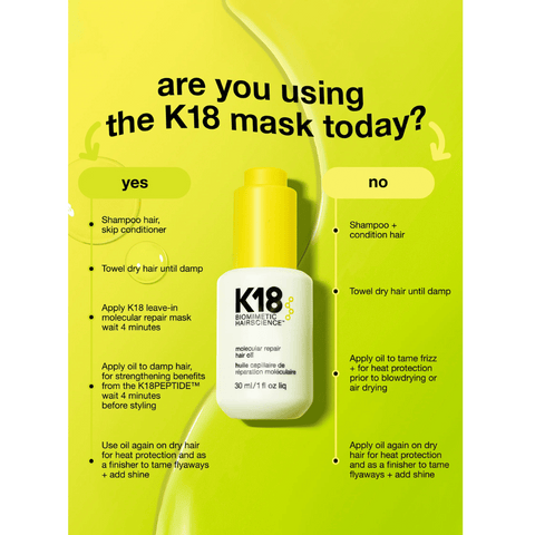 K18 Molecular Repair Hair Oil 30ml