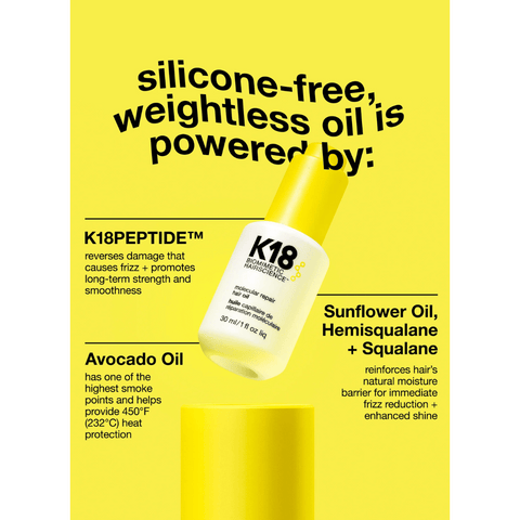 K18 Molecular Repair Hair Oil 30ml
