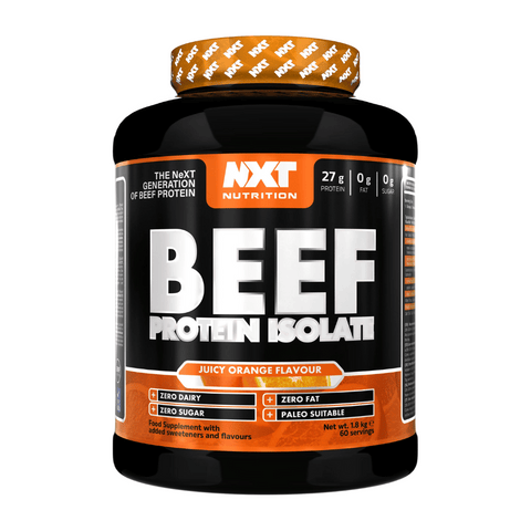 NXT Nutrition Beef Protein Isolate - Juicy Orange Flavour