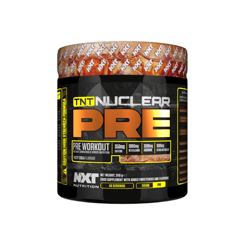 NXT Nutrition TNT Pre Workout 240g - Fizzy Cola Bottles
