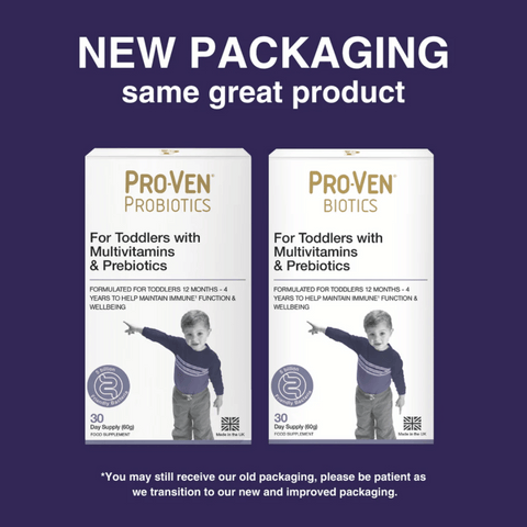 ProVen Probiotics For Toddlers with Multivitamins & Prebiotics - 30 Day Supply