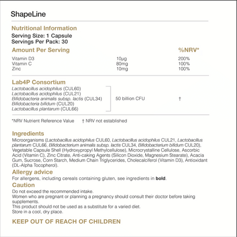 ProVen Probiotics ShapeLine 30Caps