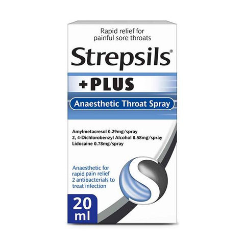 Strepsils Plus Throat Spray 20ml