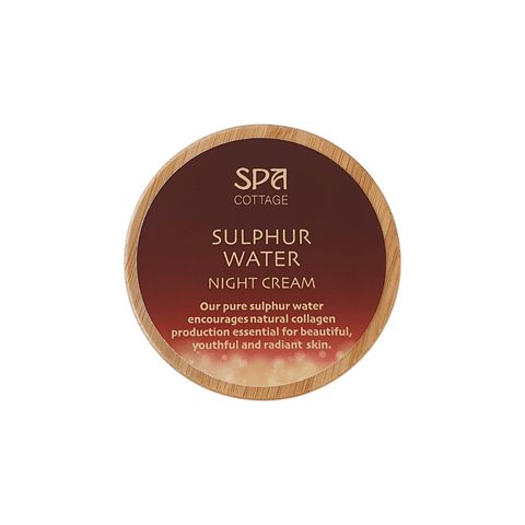 Spa Cottage Sulphur Water Organic Night Cream