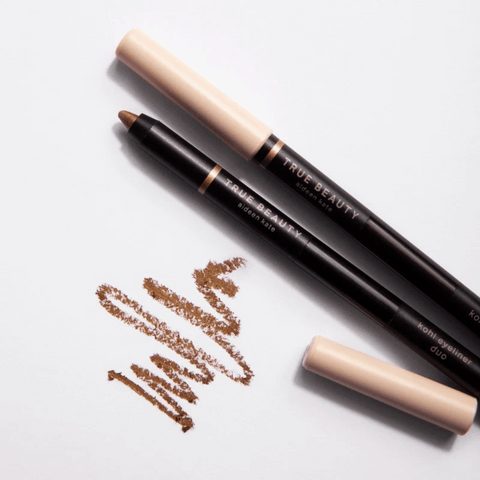 TRUE BEAUTY DUO KOHL PEN - GOLD AND MAROON