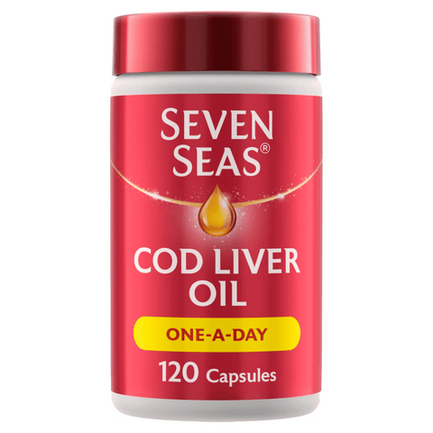Seven Seas Cod Liver Oil Caps One A Day 120Cap