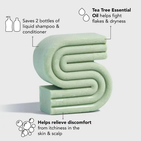 Kitsch Clarifying Tea Tree & Mint Shampoo