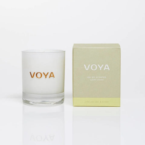 Voya Oh So Scented African Lime & Clove Candle