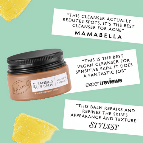 UpCircle Cleansing Face Balm with Oat Oil + Vitamin E - Travel Size