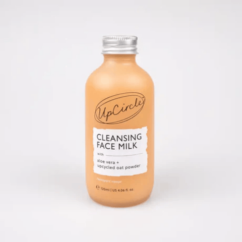 UpCircle Cleansing Face Milk with Oat Powder + Aloe Vera / with Aluminium Cap