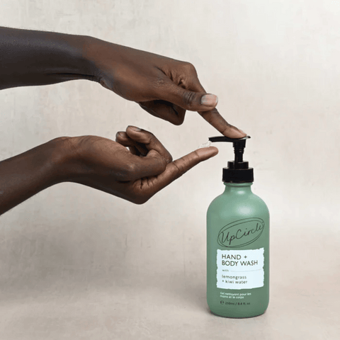 UpCircle Natural Hand + Body Wash with Lemongrass 250ml