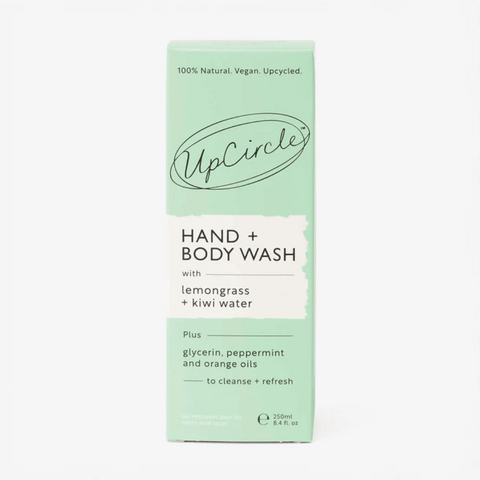 UpCircle Natural Hand + Body Wash with Lemongrass 250ml