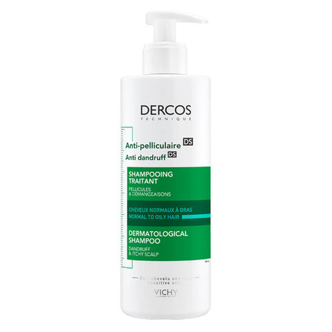 Vichy Dercos Anti-Dandruff Scalp Shampoo - Normal to Oily 390ml