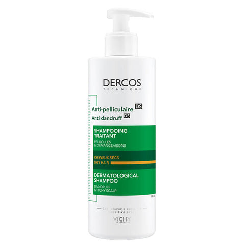 Vichy Dercos Anti-Dandruff Scalp Shampoo - Dry 390ml
