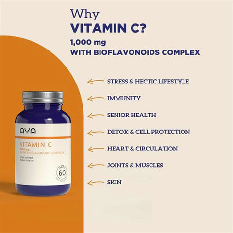 AYA Vitamin C 1000mg Tablets