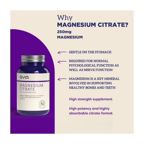 AYA Magnesium Citrate 250mg