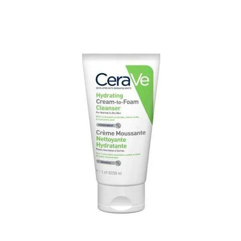 CeraVe Cream to Foaming Facial Cleanser 50ml