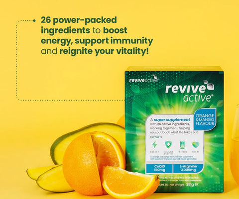 Revive Active - Orange & Mango Flavour 7 Sachets