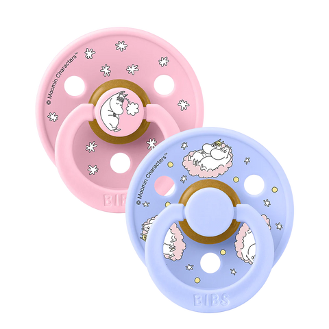 BIBS X MOOMIN Pacifier - Dreaming Pink Mix