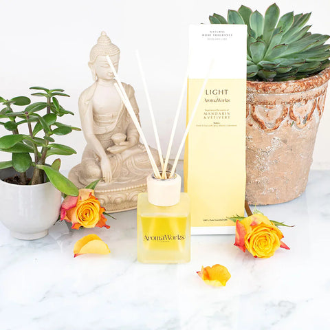 AromaWorks Light Range Mandarin & Vetivert Reed Diffuser 100ml