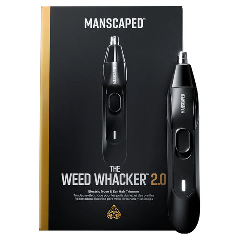 MANSCAPED THE WEED WACKER Ear & Nose Hair Trimmer, Skin Safe Electric Shaver
