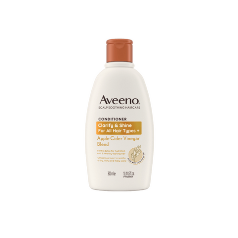 Aveeno Clarify And Shine Apple Cider Vinegar Conditioner - 300ml