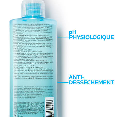 LA ROCHE POSAY LIPIKAR SURGRAS 400ML