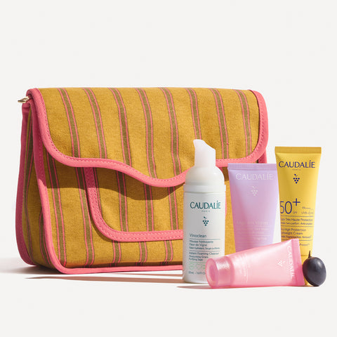 Caudalie Essentials x Maria de la Orden Summer Pouch