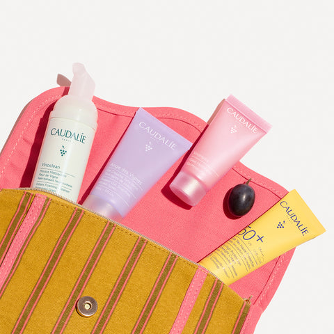 Caudalie Essentials x Maria de la Orden Summer Pouch