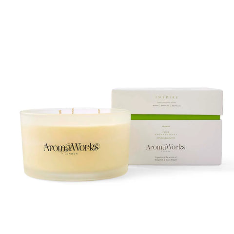 AromaWorks Inspire Large 3-Wick Candle