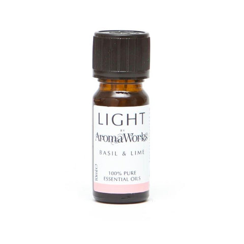 AromaWorks Light Basil & Lime Essential Oil 10ml