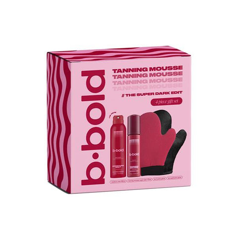 BBOLD SUPER DARK MOUSSE 4 PIECE XMAS SET