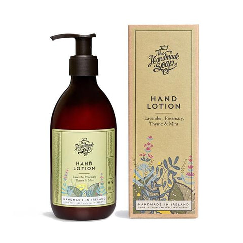 Handmade Soap Hand Cream - Lavender, Rosemary, Thyme & Mint 300ml