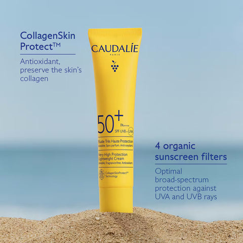 Caudalie Very High Protection Lightweight Cream SPF50+