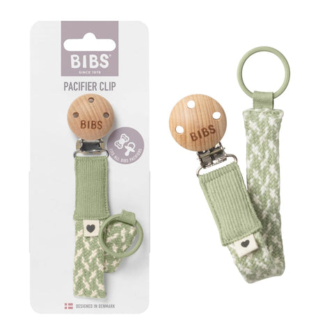 Bibs Braided Pacifier Clip